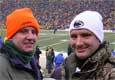 Mike & Jon at Lambeau Field